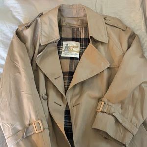 London fog trench coat